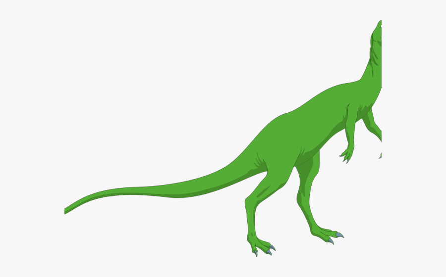 Dinosaur Tail Cliparts 3 - Long Tail Dinosaur, Transparent Clipart