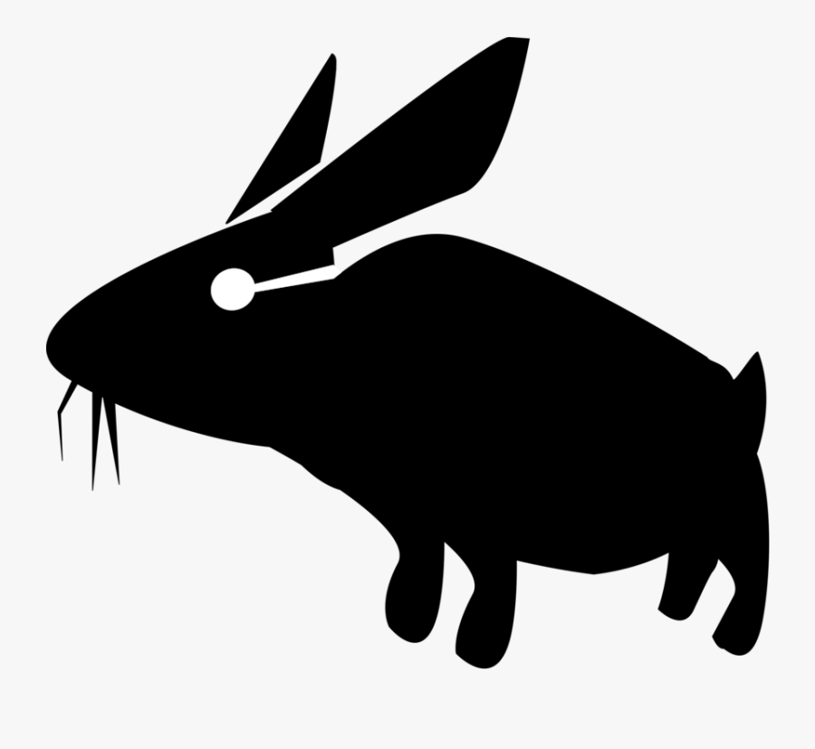 Rabbit - Banksy Stencil Vectors, Transparent Clipart