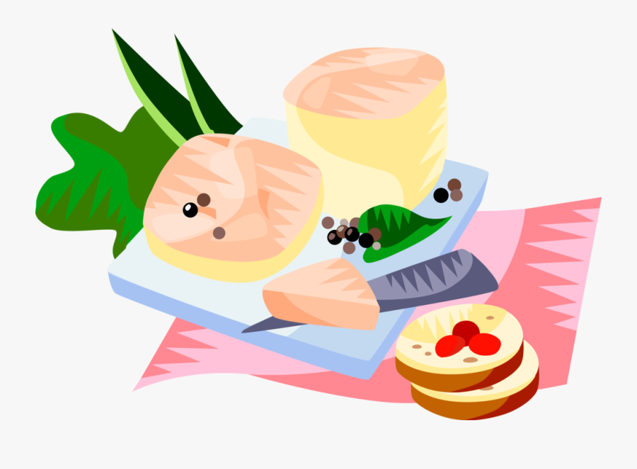 French Clipart Food France - Foie Gras Clip Art, Transparent Clipart