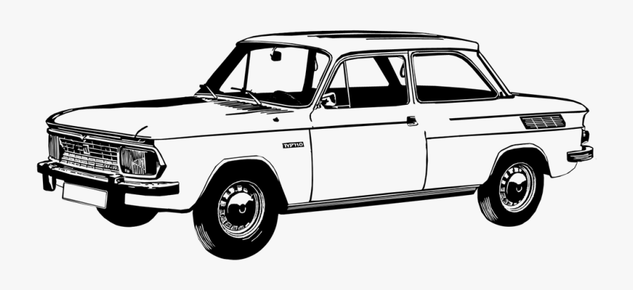Nsu In Zyl, In Series, Oldtimer - Classic Car, Transparent Clipart