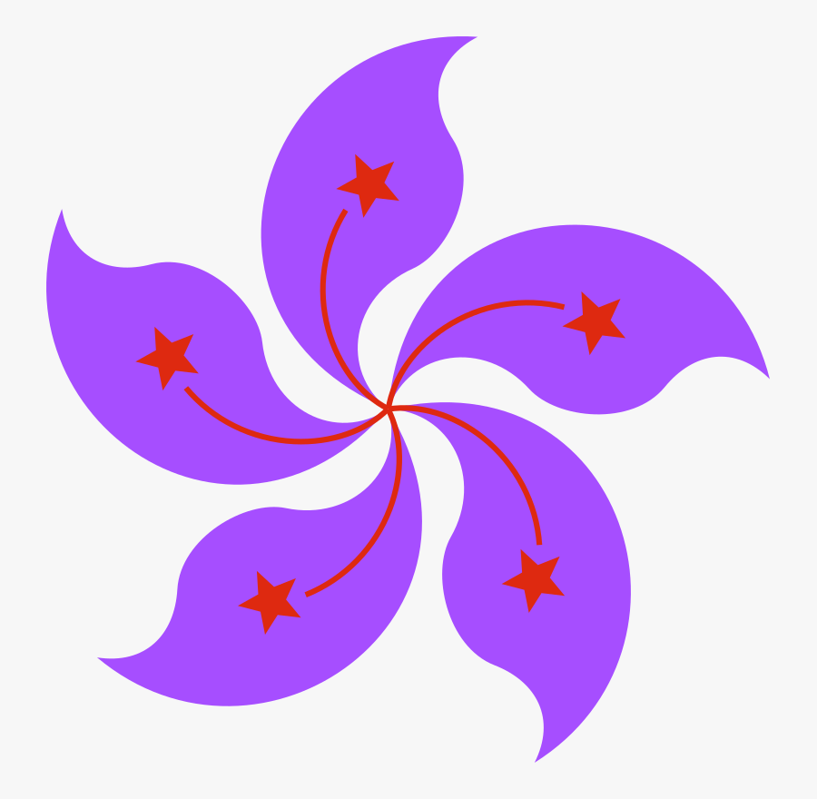 Butterfly,botany,plant - Hong Kong Bauhinia Flower, Transparent Clipart