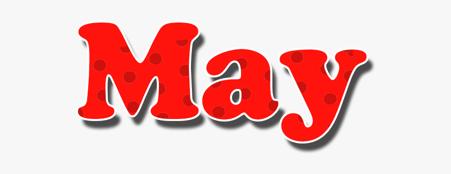 Transparent Images Red Dots - May Month Png, Transparent Clipart