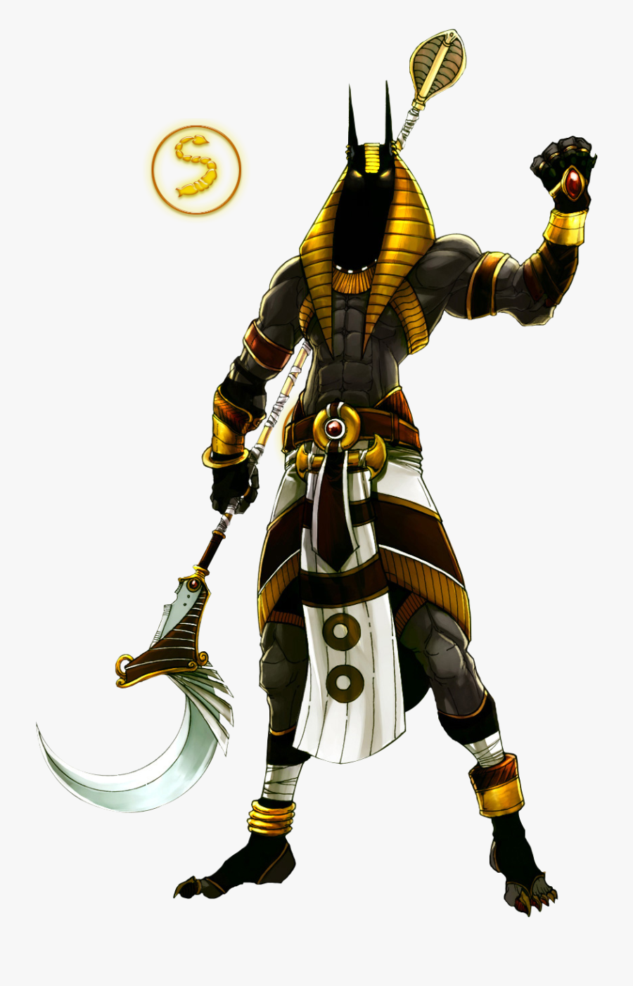 Anubis Egyptian God Clipart , Png Download - Anubis Png, Transparent Clipart