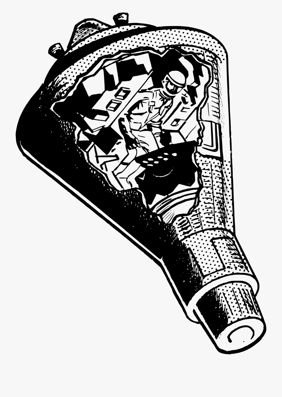 Space Capsule Clip Arts - Free Space Capsule Clipart, Transparent Clipart