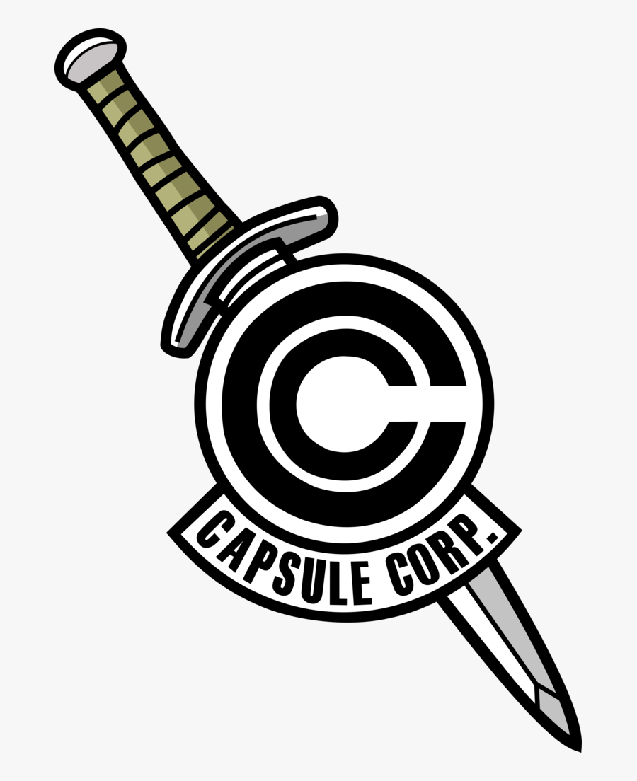 Capsule Corp Logo Png - Dragon Ball Capsule Corp Logo, Transparent Clipart