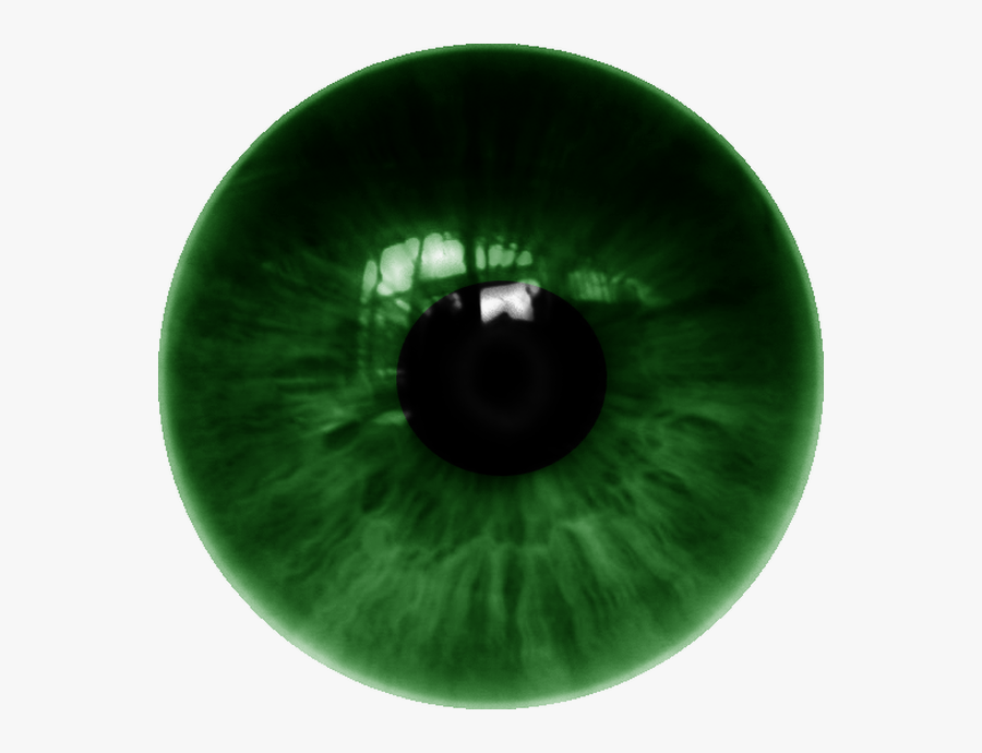 Transparent Olho Png - Green Contact Lenses Png, Transparent Clipart