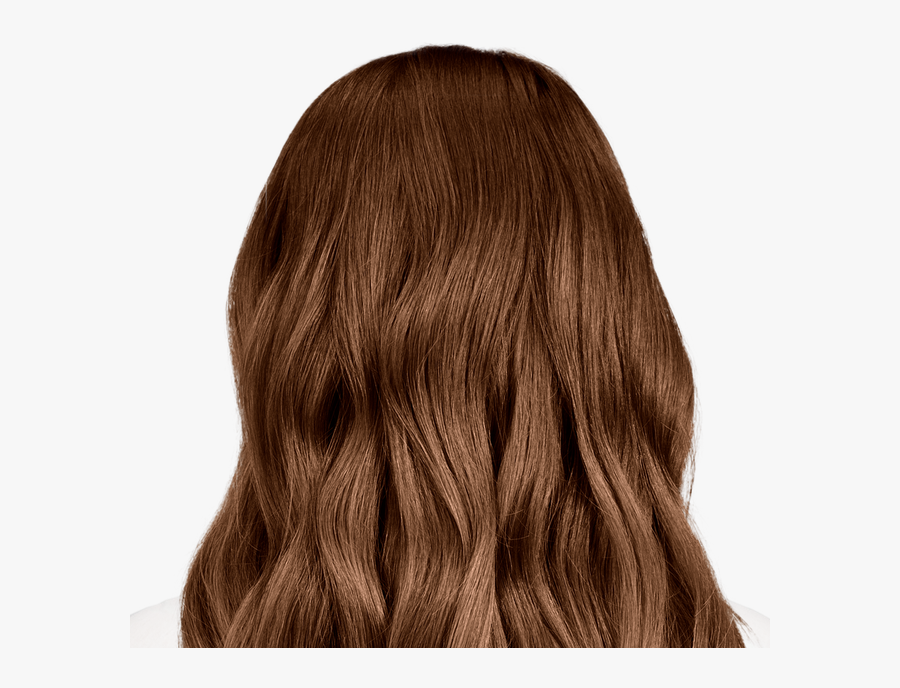 Clip Art Light Brown Hair Girl - Brown Hair Color, Transparent Clipart