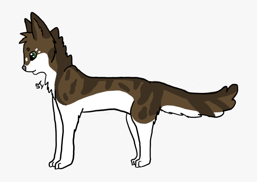 Brown - Eye - Drawing - Rown And White Spotted Cat, Transparent Clipart