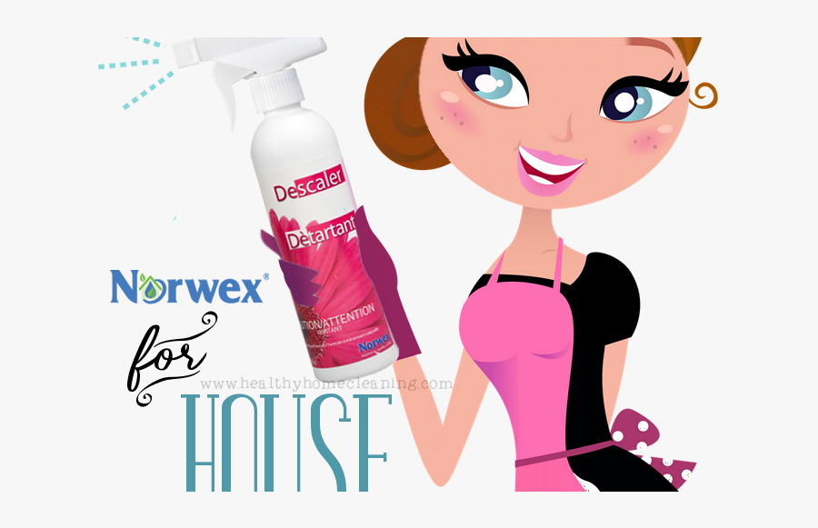Norwex For Housecleaners - Clip Art House Cleaning, Transparent Clipart