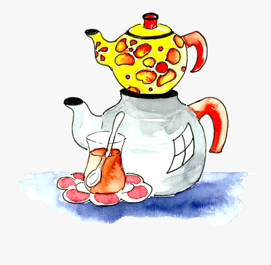 Time For Some Çay Çay - Cartoon, Transparent Clipart