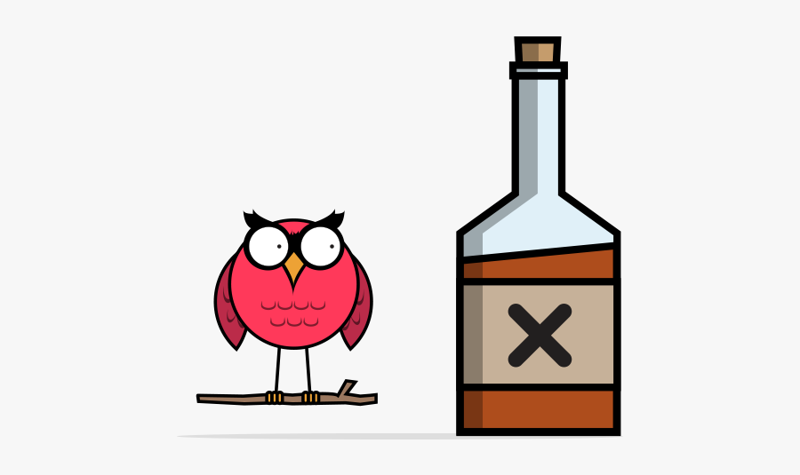 Bewise Be Real Know - Bad Drinks Cartoon Transparent, Transparent Clipart