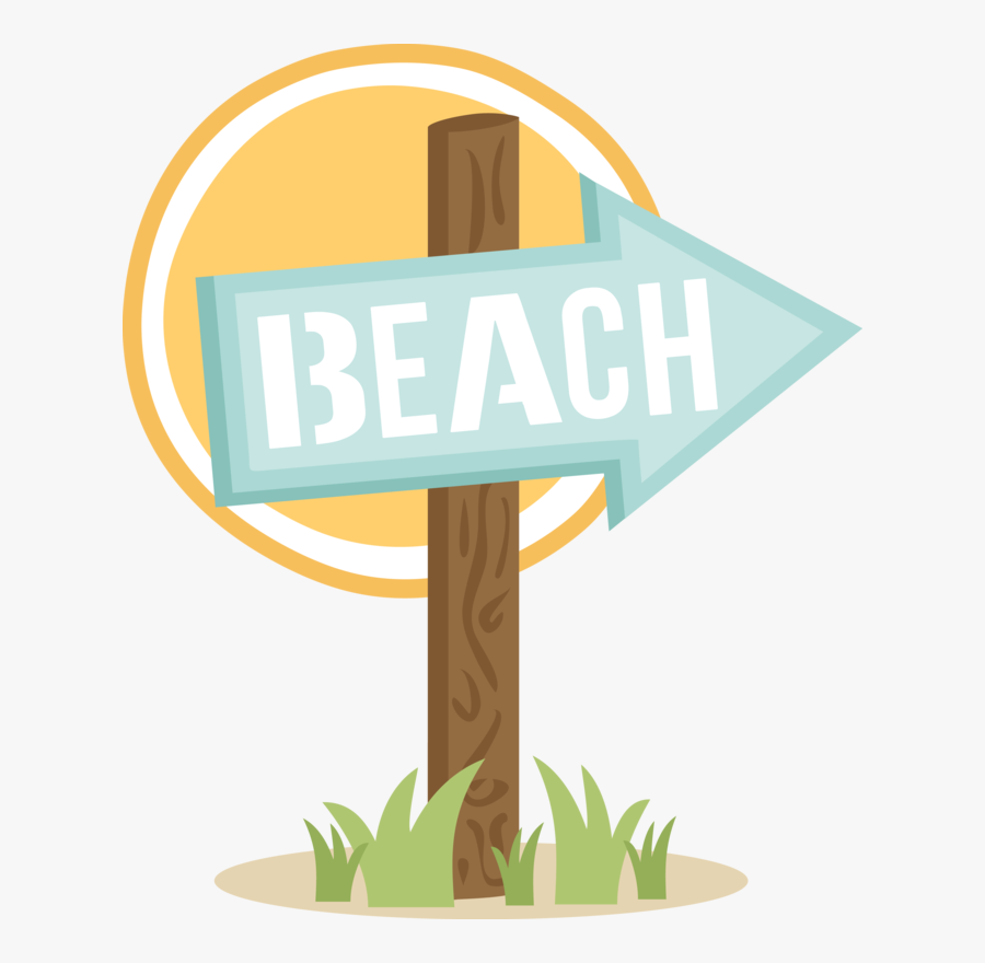 July Clipart Camp Sign - Beach Clipart, Transparent Clipart