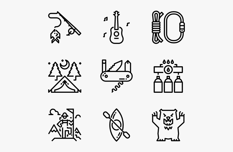 Calligraphy Vector Minimalist - Sports Black And White Png, Transparent Clipart