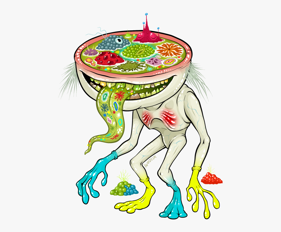 Germ Clipart Pathogen - Illustration, Transparent Clipart