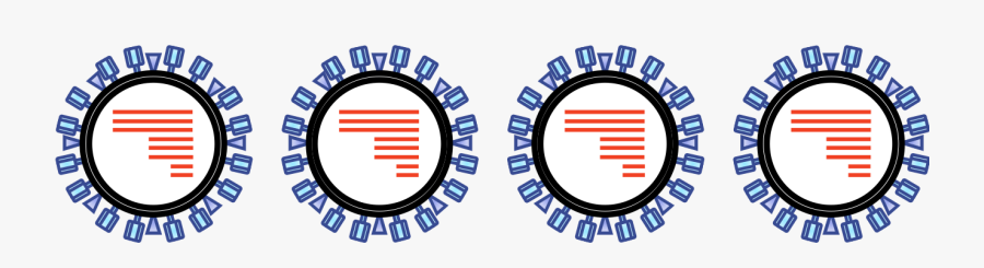 Flu Clipart Pathogen - Circle, Transparent Clipart