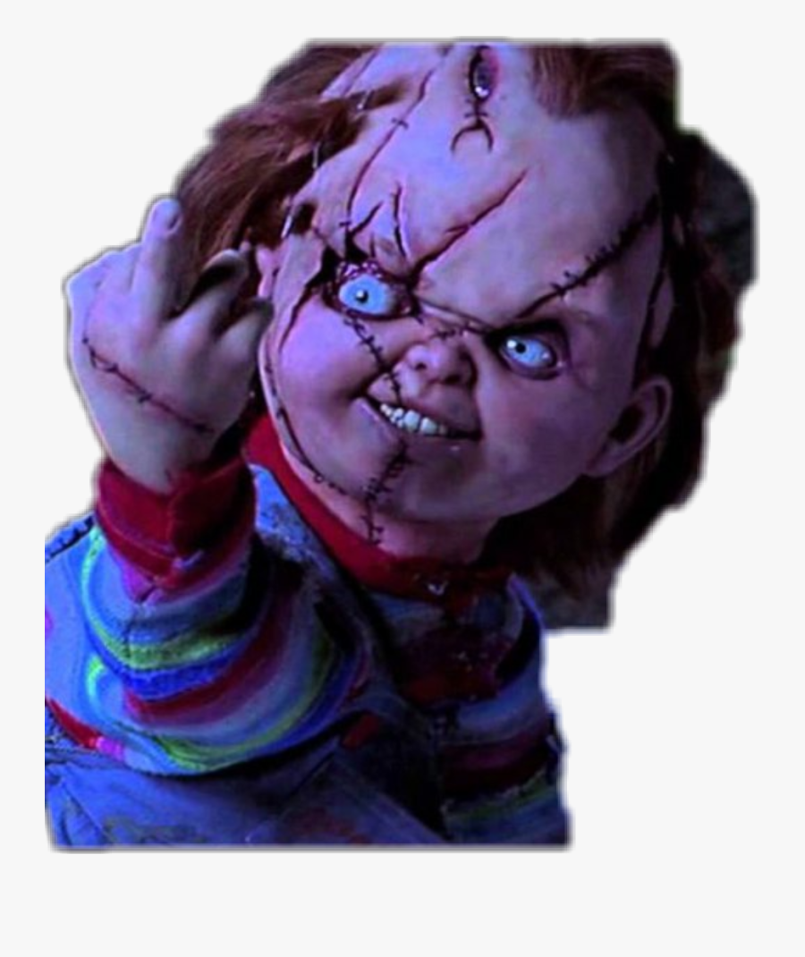 #chucky #doll #fuck You #scary #childsplay - Chucky Die Mörderpuppe Baby, Transparent Clipart