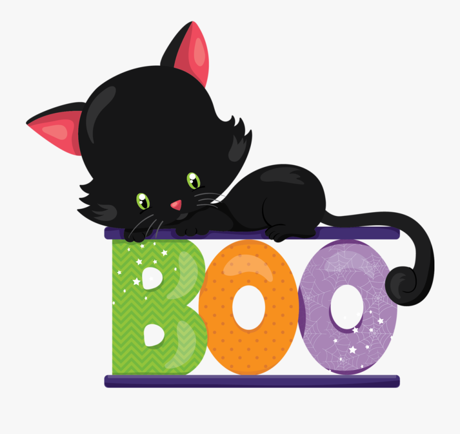 Black Cat, Transparent Clipart