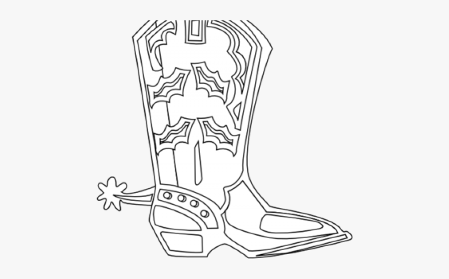 Cowboy Boot, Transparent Clipart