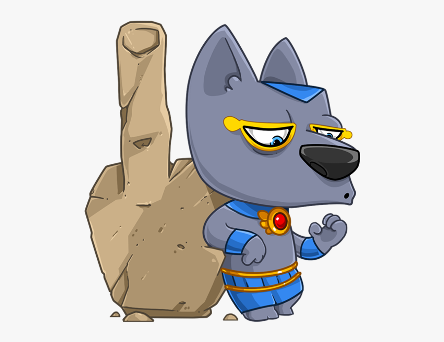 Anpu The Archaeologist Messages Sticker-0 - Cartoon, Transparent Clipart