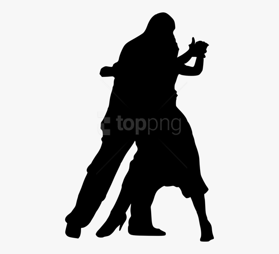 Dancing Silhouette Png - Silhouette, Transparent Clipart