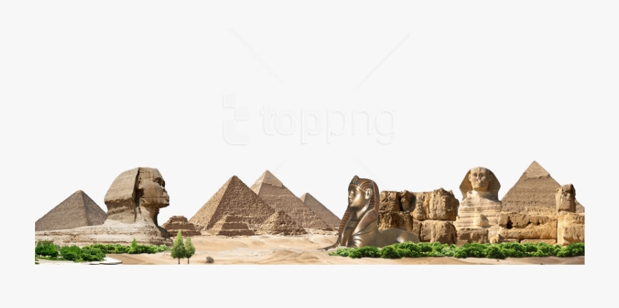 Transparent Egyptian Pyramid Clipart - Pyramid Of Khafre, Transparent Clipart