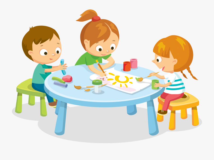 Kids Painting Clipart, Transparent Clipart