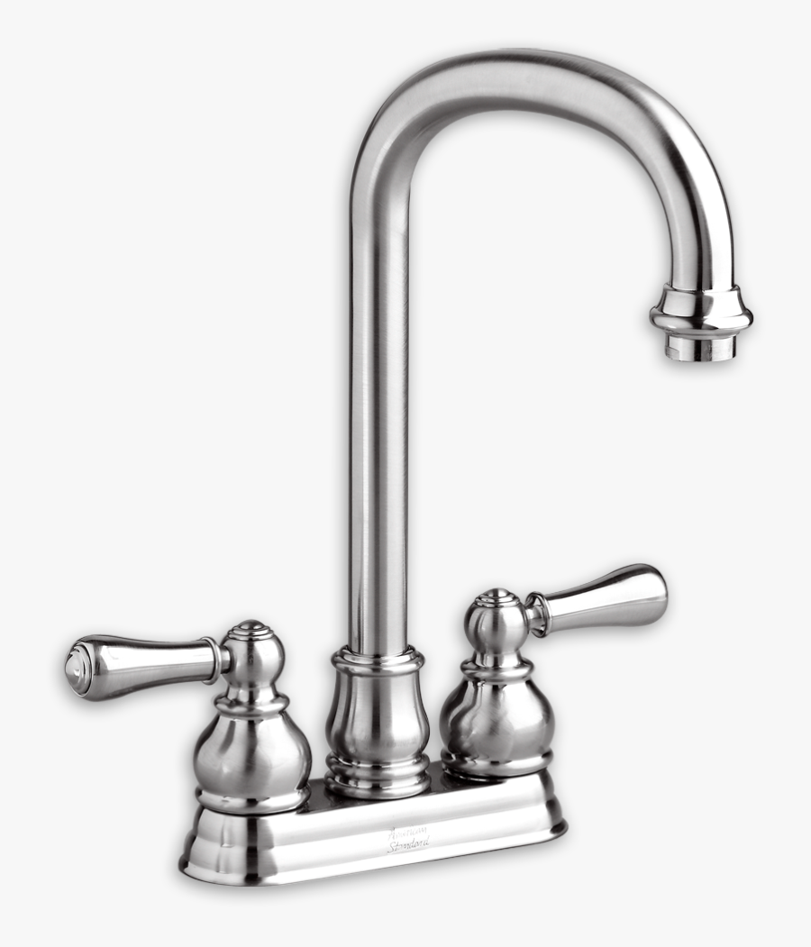 Hampton 2 Handle High Arc Bar Sink Faucet - American Standard Bar Faucet, Transparent Clipart