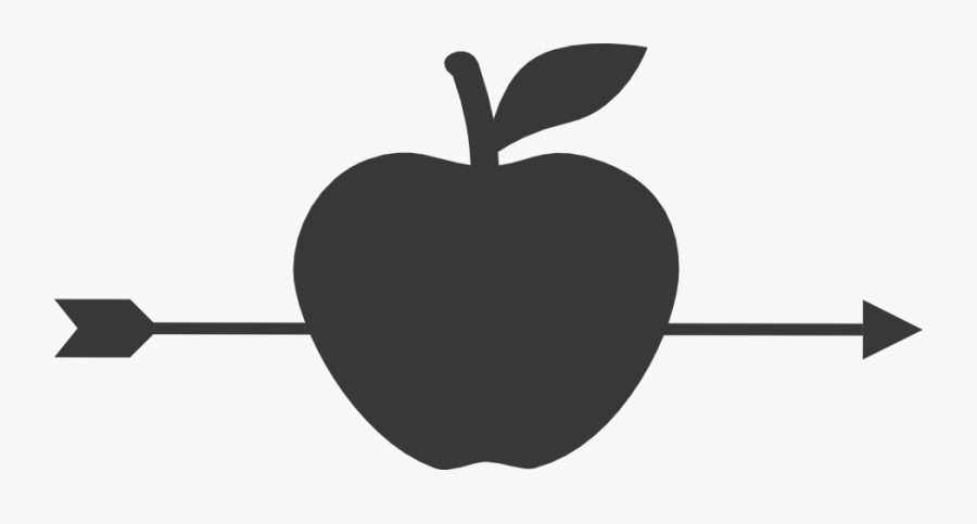 Teacher Inspire Apples Png Picture Black And White - Mcintosh, Transparent Clipart