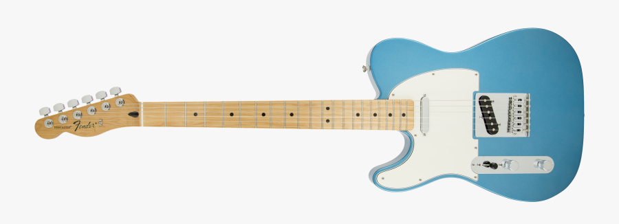 Telecaster Drawing Electric Guitar - Fender Telecaster Blue Left Handed, Transparent Clipart