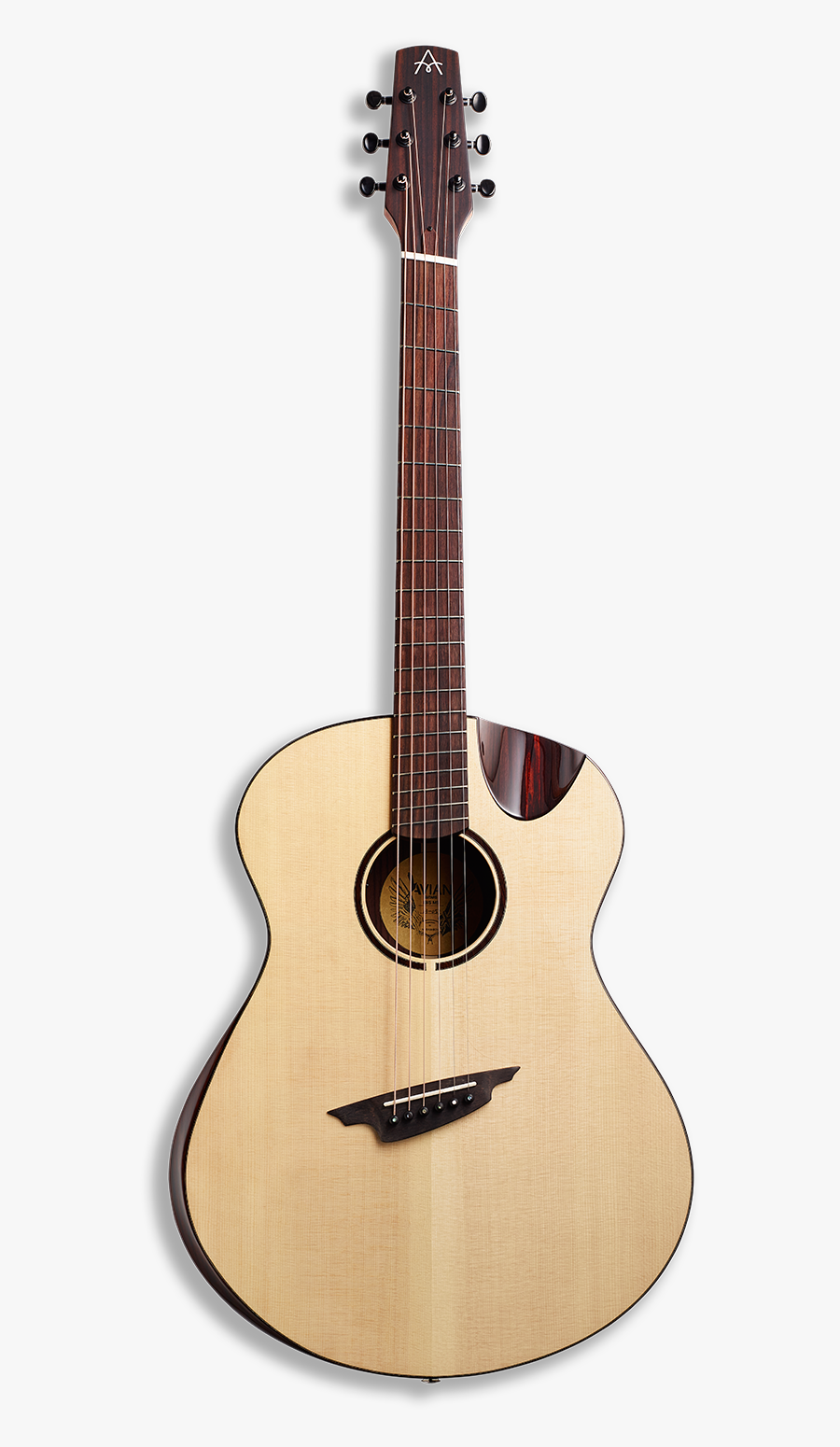 Pic Of Guitars Clipart , Png Download - Parlor Guitar Slotted Headstock, Transparent Clipart