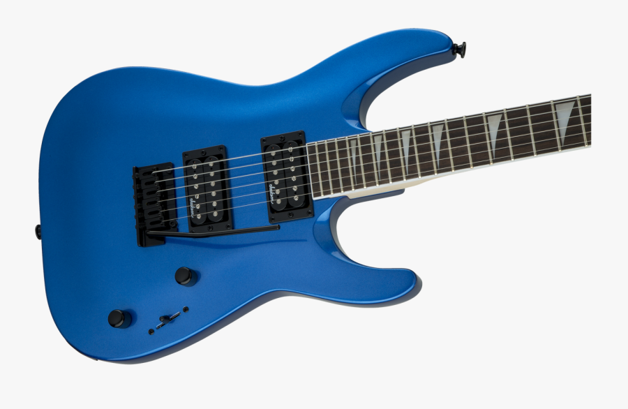 Clip Art Electric Blue Guitar - Jackson Js Series Dinky Arch Top Js32 Dka, Transparent Clipart