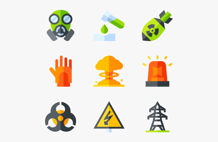 Nuclear Icono De Radiacion, Transparent Clipart