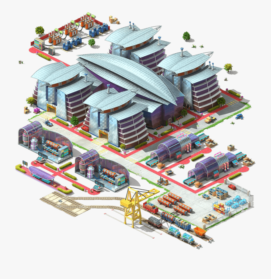 Nuclear Power Nuclear Megapolis Png - Megapolis Building Png, Transparent Clipart