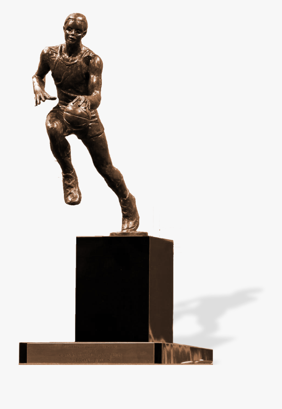 Trophy Clipart Mvp Trophy - Nba Mvp Award Png, Transparent Clipart