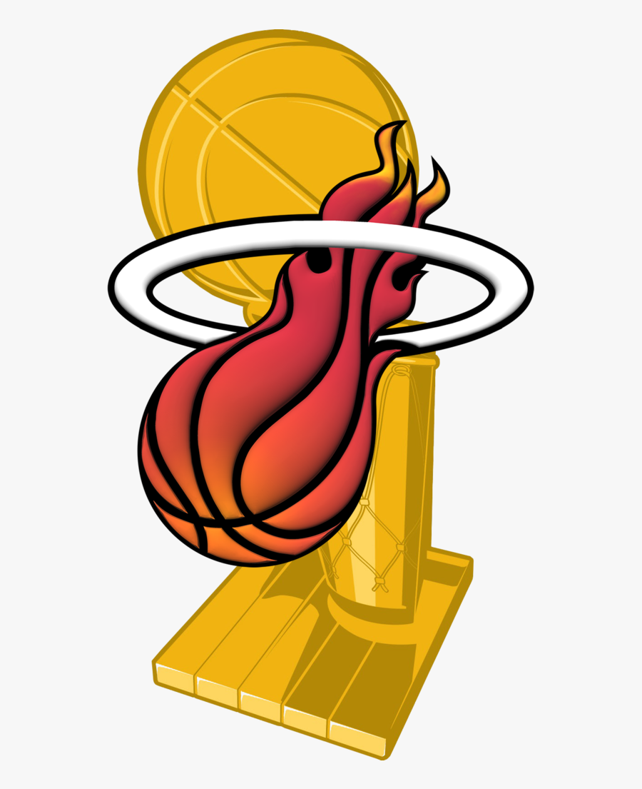 Miami Heat The Nba Finals Atlanta Hawks Boston Celtics - Nba Finals Trophy Logo, Transparent Clipart