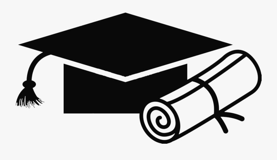 Graduation Hat Png - Cap N Gown Logo, Transparent Clipart