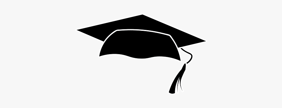 Graduation, Cap, Education, School, Graduation Cap - Graduation Cap Silhouette, Transparent Clipart