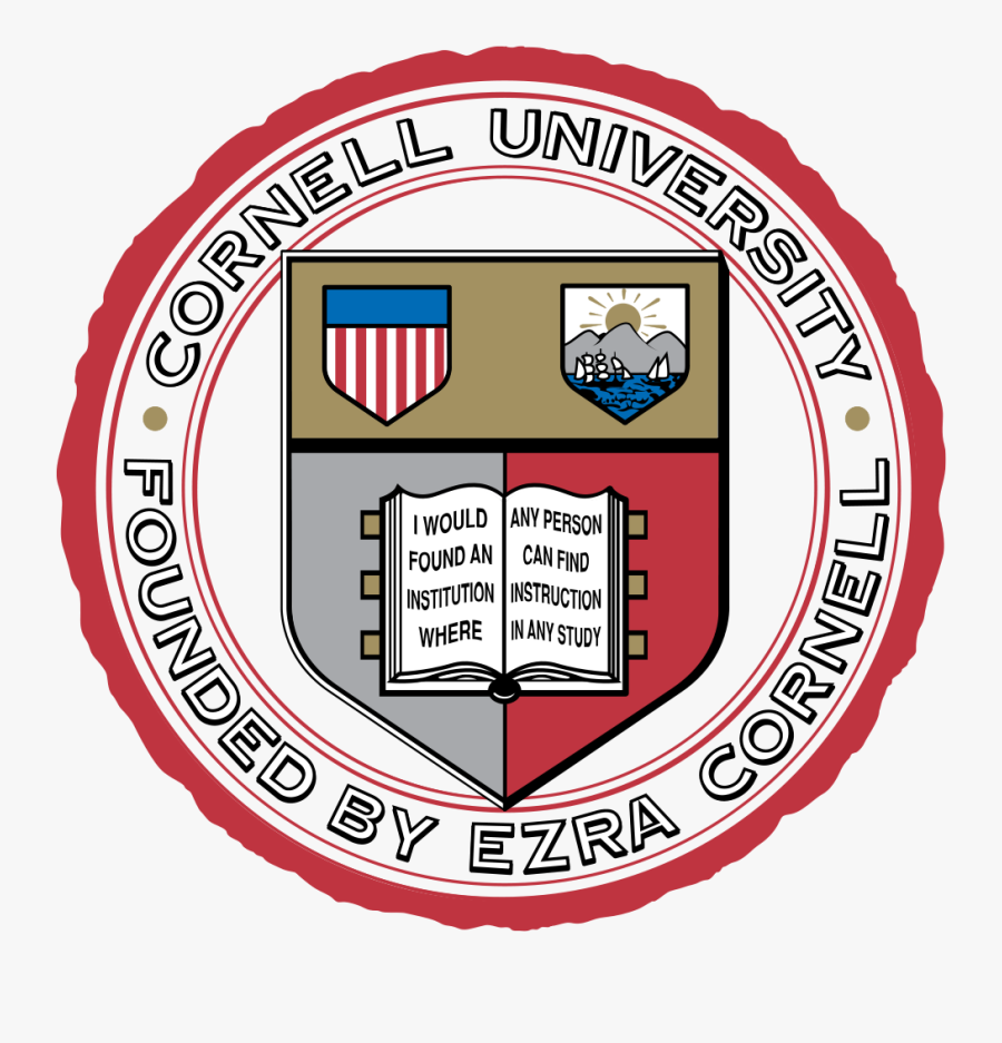 Founded In 1865 By Ezra Cornell, The Cornell University - Université Cornell, Transparent Clipart