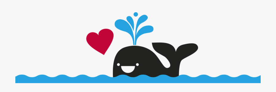 Transparent Whale Miss You - Plastic Whale, Transparent Clipart