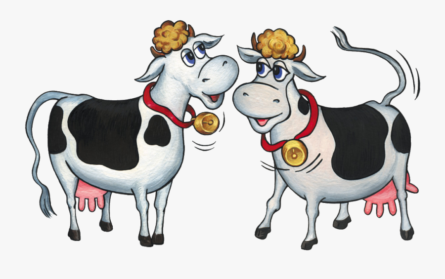 Banner Stock Cattle You Have Two Cows Capitalism Dairy - Two Cows Clip Art, Transparent Clipart