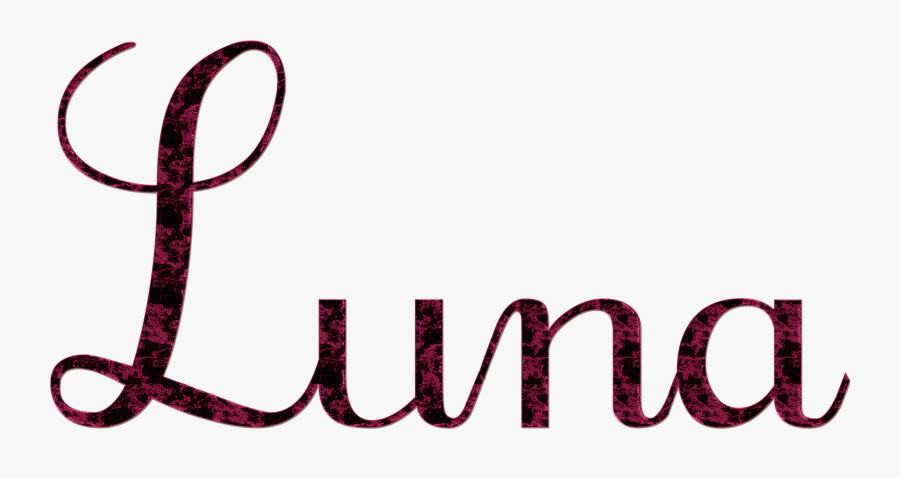 Name Luna Png By Princessdawn755 Name Luna Png By Princessdawn755 - Name Luna Png, Transparent Clipart