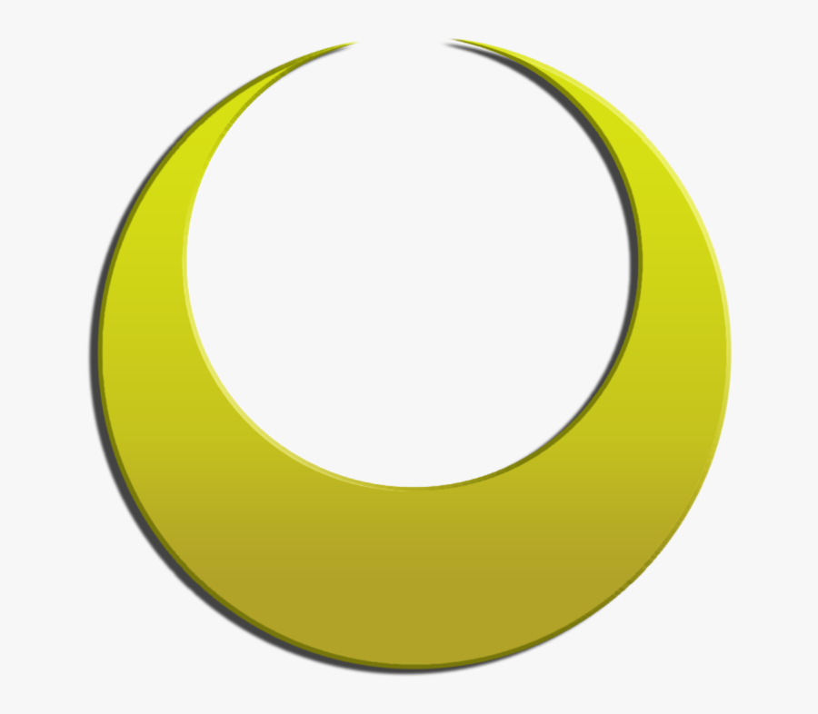 Sailor Moon Crecent Moon Png By Princessdawn755 - Circle, Transparent Clipart