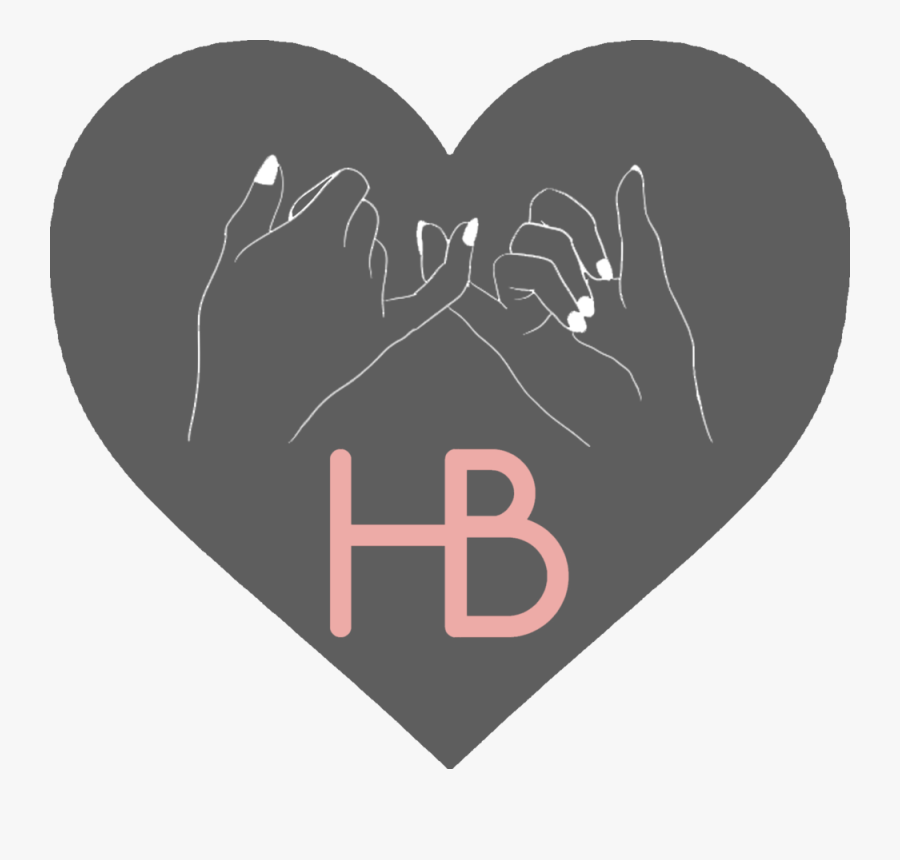 Transparent Hair Bun Png - Heart, Transparent Clipart