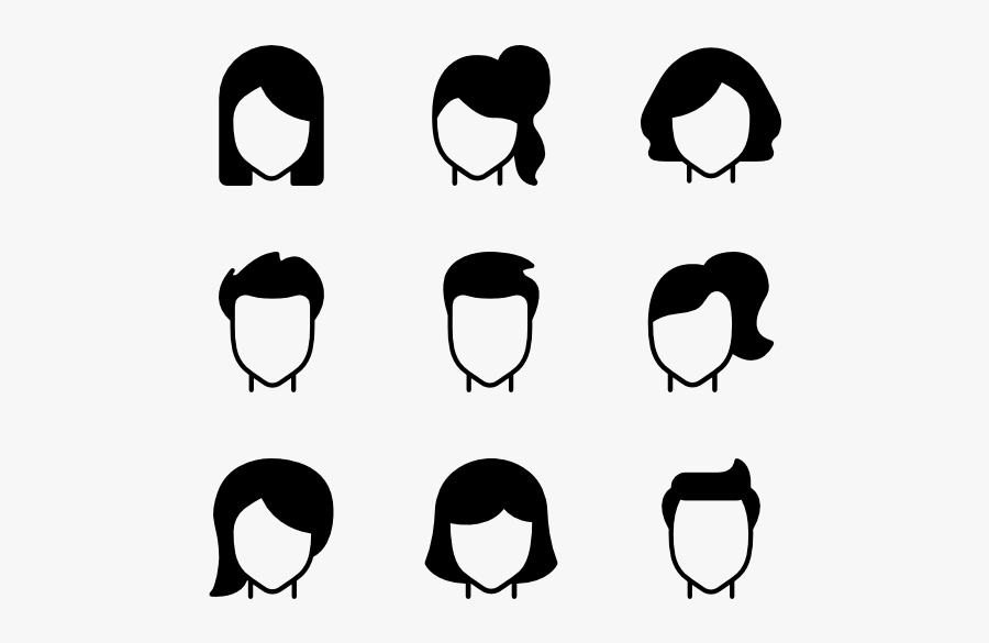 Hair Style Icon Png , Free Transparent Clipart - ClipartKey.