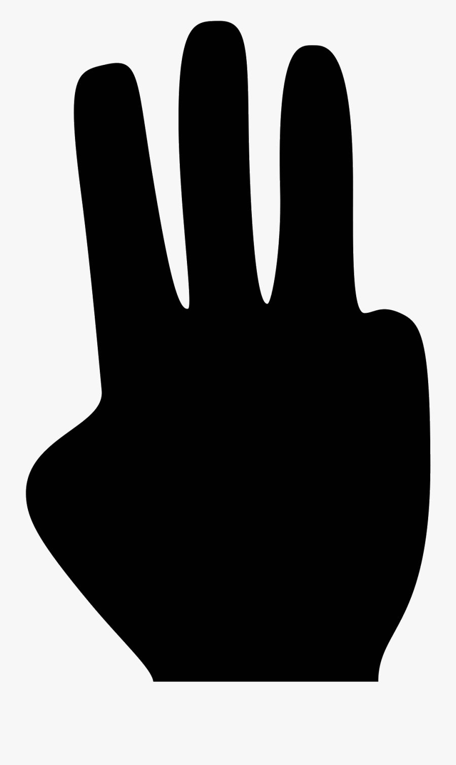 2 Finger Png - Icon, Transparent Clipart