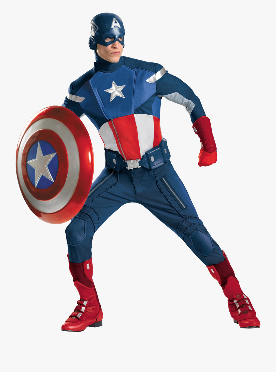 America Casa La House Trucos De Halloween Clipart - Costume De Captain America, Transparent Clipart