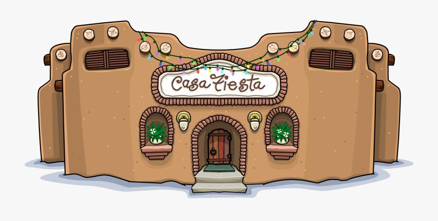 Image Casa Png Club - Club Penguin Casa Fiesta, Transparent Clipart