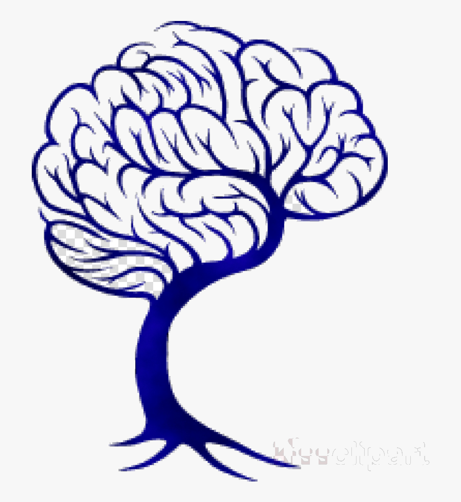 Brain Clipart Illustration Graphics Transparent Png - Arbol Cerebro, Transparent Clipart