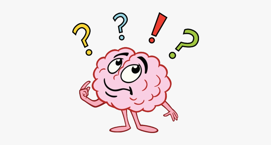 Brain Thinking Clipart Clipartfox Transparent Png, Transparent Clipart