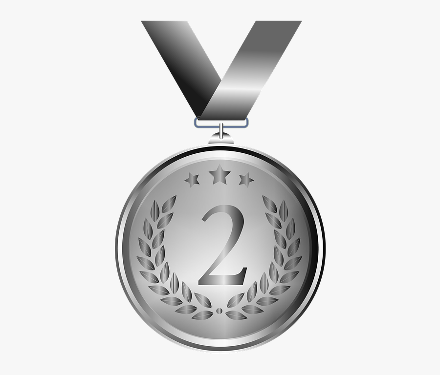 Silver Medal Png - Medalha De Prata Png , Free Transparent Clipart